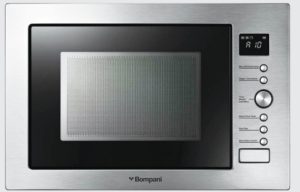 Bompani Builtin Microwave Stainless Steel 34 Litres Grill Convection Rotisserie New BI34DGS2