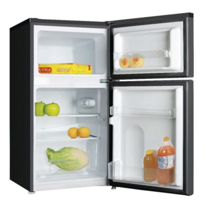 Bompani Double Door Refrigerator  112 Liter Black Model - BR100SS