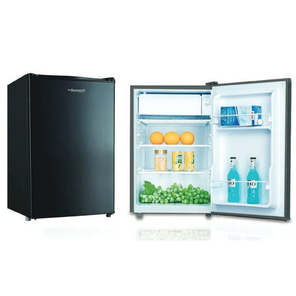 Bompani 110 Liters Single Door Refrigerator, Black Model - BR110B