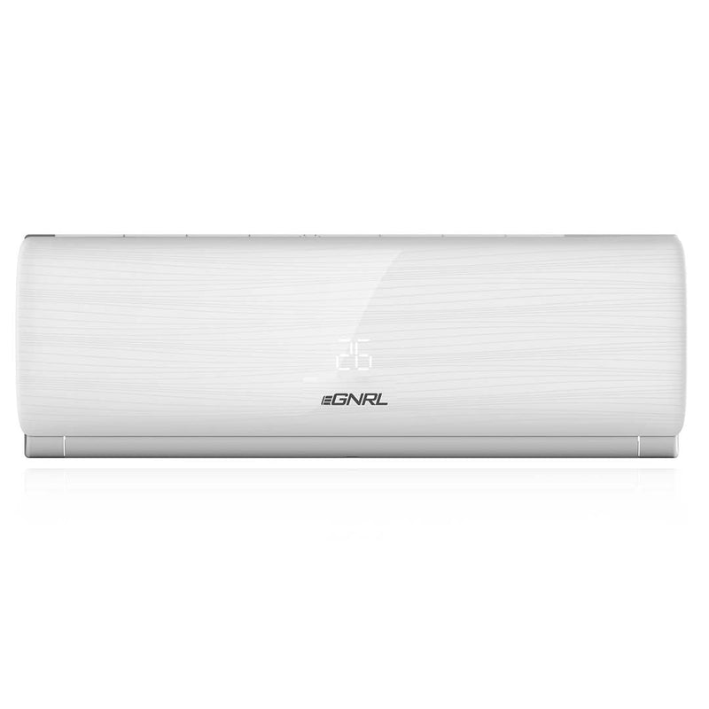 EGNRL EG18T3 Split AC 18000 BTU T3 Rotary White R410a Auto Restart, 4 Way Air Flow, Golden Fin