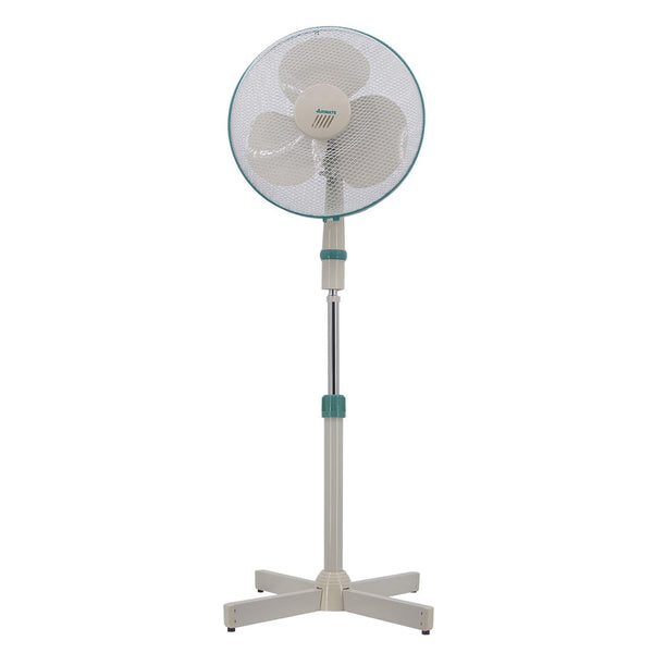 Airmate Stand Fan White 16 Inch Oscillation 3 Speed 3 Blade F40C