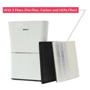 Nobel Air Purifier White 3 Filters 4 Speed Led Indicator NAP400