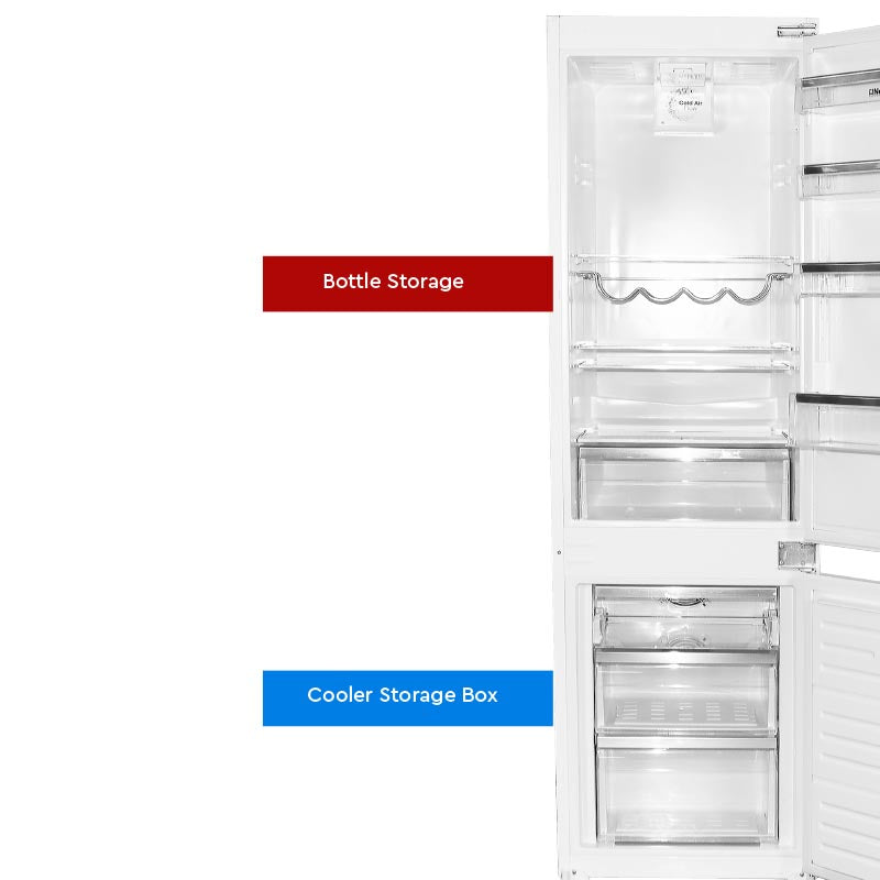 NOBEL Builtin - Refrigerators Double Door 256L White Turkey NBR300