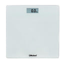 NOBEL Bathroom Scale White Tempered Glass Digital Anti Slip Feet NBS52WH