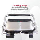 Nobel Bbq Grill Silver 2000 Watts Fixed Temperature Control With Indicator Light Auto Shutoff NCG100