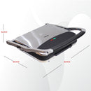 Nobel Bbq Grill Silver 2000 Watts Fixed Temperature Control With Indicator Light Auto Shutoff NCG100