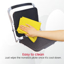 Nobel Bbq Grill Silver 2000 Watts Fixed Temperature Control With Indicator Light Auto Shutoff NCG100