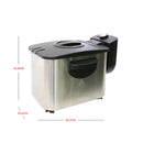 Nobel Deep Fryer 3000W 8 Ltrs Stainless Steel NDF8G