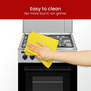 NOBEL Gas & Electric Cooker Silver 50x50 3 Gas Burners NGC5300S