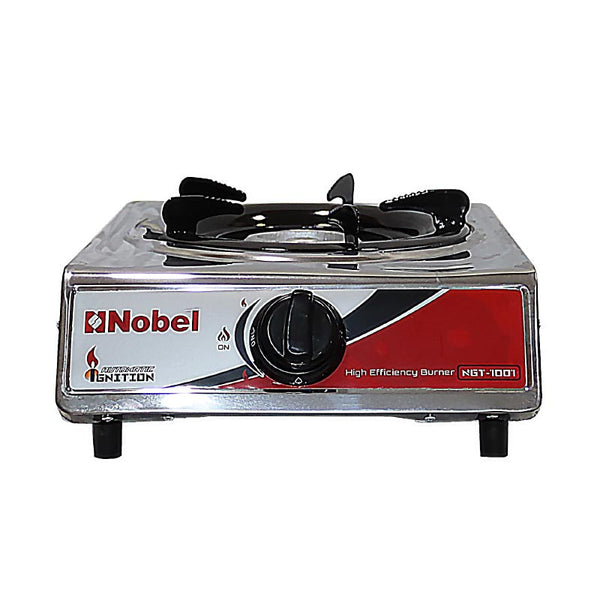Nobel Gas Stove St. Steel Honeycomb Auto Ignition Single Burner NGT1001