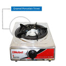 Nobel Gas Stove St. Steel Honeycomb Auto Ignition Single Burner NGT1001