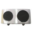 Nobel Hot Plate 2500W Double Silver Color NHP402SS