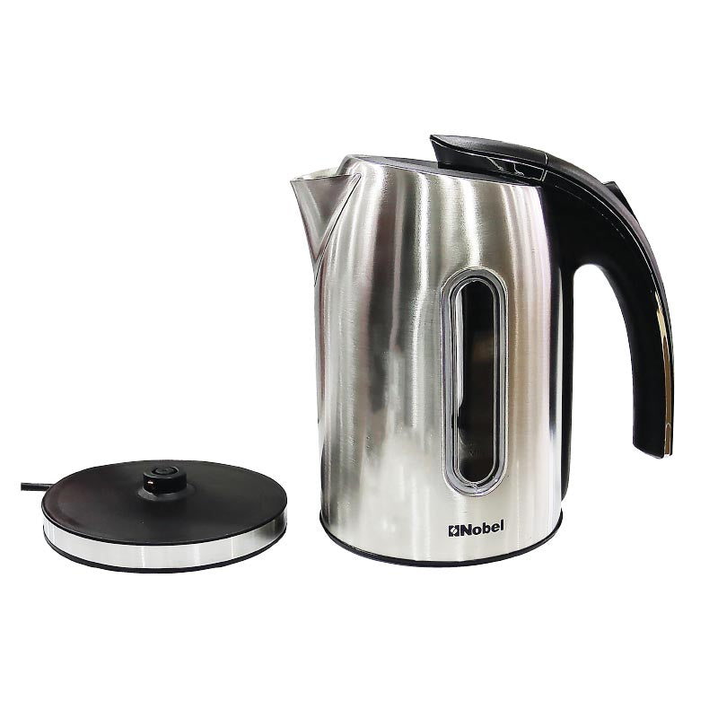 Nobel Kettles Stainless Steel 1.7 Litre Silver Color NK17SS