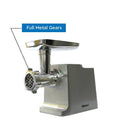 Nobel Meat Grinder Silver 2100W 2 Speed + Reverse Function  NMG3000