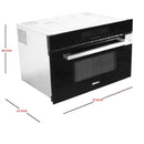 NOBEL Builtin - Microwave Oven Black 34 Ltr Grill Convection Touch Control NMO34BI