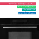 NOBEL Builtin - Microwave Oven Black 34 Ltr Grill Convection Touch Control NMO34BI