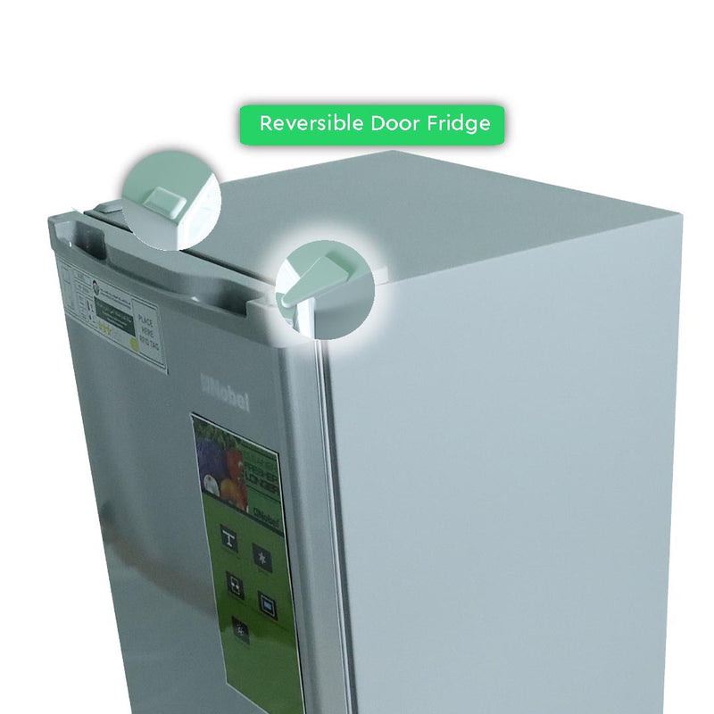 Nobel Refrigerator Single Door Silver 105 Ltr Defrost NR130SSN