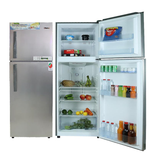 Nobel Refrigerator Double Door Inox 368 No Frost NR380NF