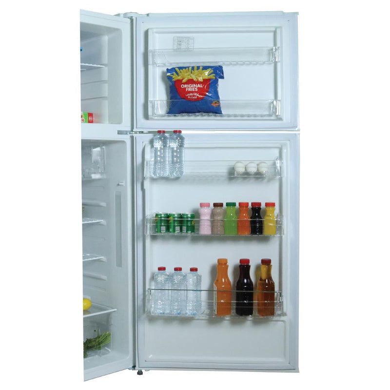Nobel Refrigerator 420 Liter Double Door White Model - NRF490
