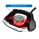 Nobel Steam Press Iron Red Ceramic Sole Plate  NSI27
