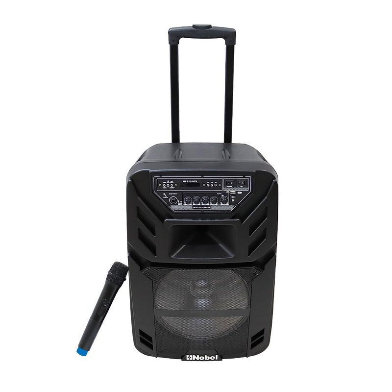 NOBEL Trolley Bluetooth Speaker Black 80W RMS NSP111T