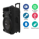 NOBEL Trolley Bluetooth Speaker Black 120W RMS NSP222T