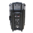 NOBEL Trolley Bluetooth Speaker Black 120W RMS NSP222T