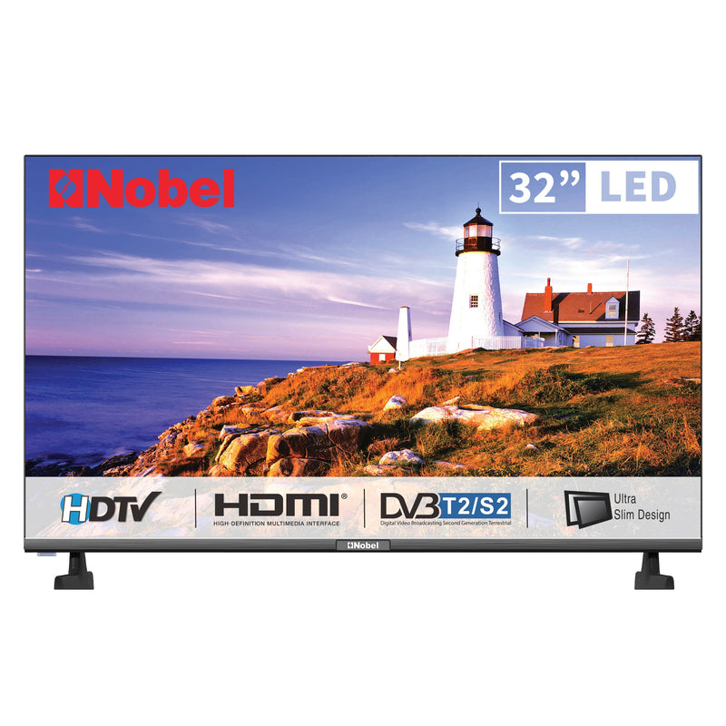 Nobel LED TH 32" Wide Screen Panel 55W 100-240-, 50/60Hz NTV32FL