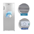 NOBEL Single Door Upright Freezer Defrost 187 Liters NUF300S