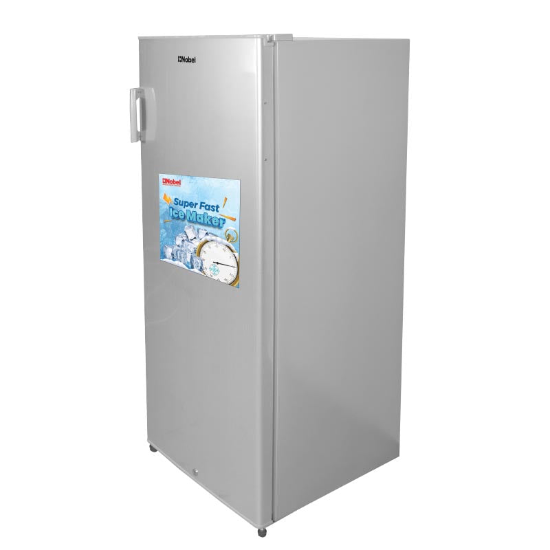 NOBEL Single Door Upright Freezer Defrost 187 Liters NUF300S
