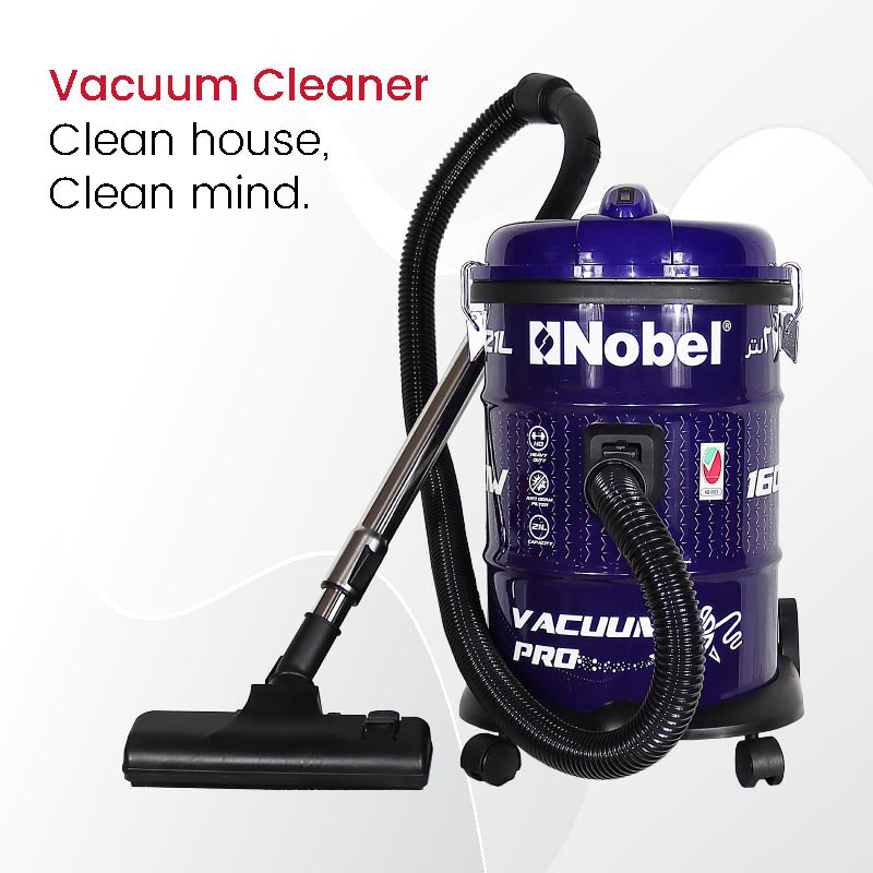 Nobel Vaccum Cleaner Blue 1600W Drum Type NVC2121