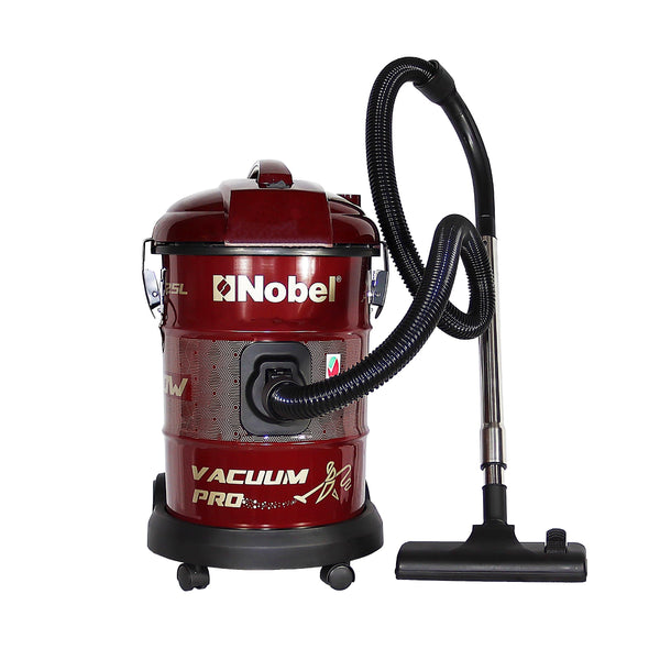 Nobel Drum Vacuum Cleaner Red 25 Litres 2000W Drum Type NVC2525