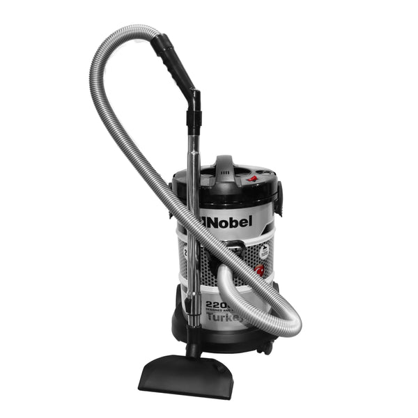 Nobel Drum Vacuum Cleaner Gray 25 Litres 2200W Drum Type Turkey NVC2600