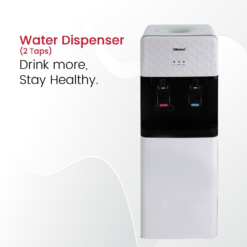 Nobel Water Dispenser Free Standing White Cabinet NWD1602