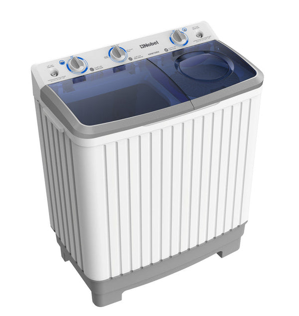 Nobel Twin Tub Semi Auto Washer White 6.5 Kg NWM700RH