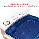 Nobel Single Tub Washing Machine 2 Number Of Wash Programs 7 kg NWM890 White