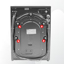 Nobel Front Load Washers Dark Silver 8Kg 1200Rpm Stainless Steel Drum Inverter Led Display NWM960RH