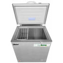 Nobel Single Door Freezer Silver 150 Litre Gas R600A  Lock And Key NCF171RH