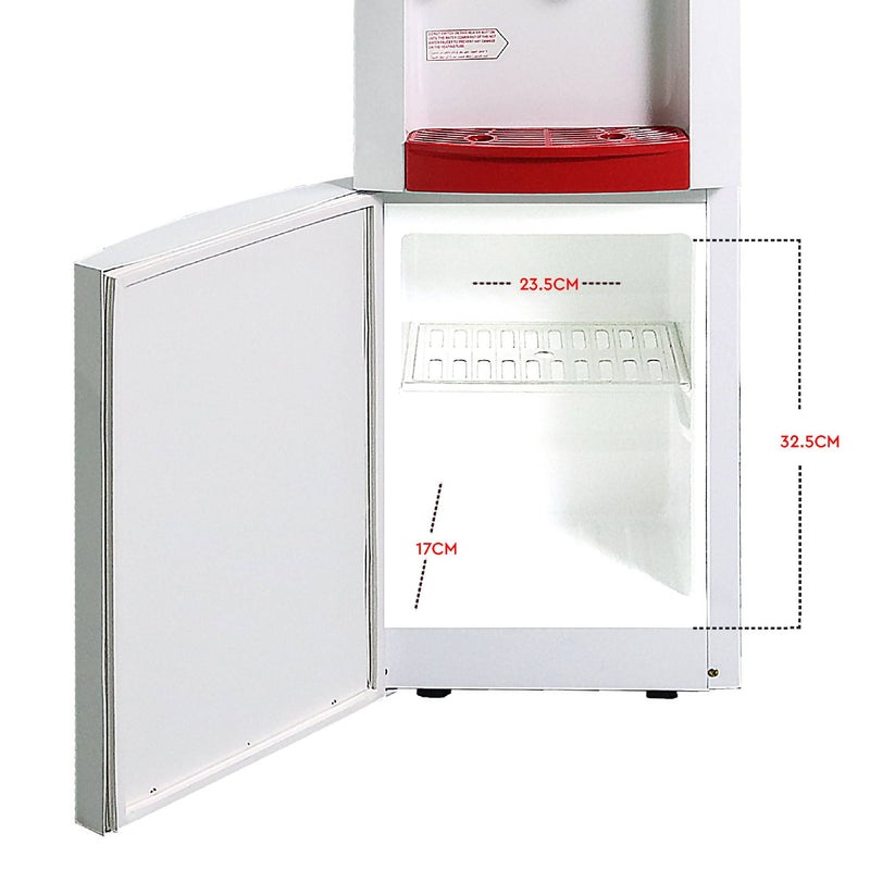 Nobel Water Dispenser Free Standing White Cabinet NWD2000
