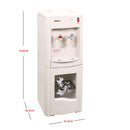 Nobel Water Dispenser Free Standing White Cabinet NWD1560