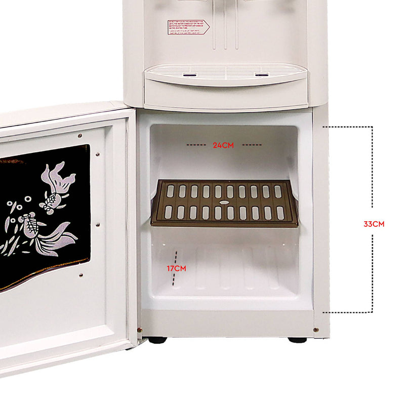 Nobel Water Dispenser Free Standing White Cabinet NWD1560
